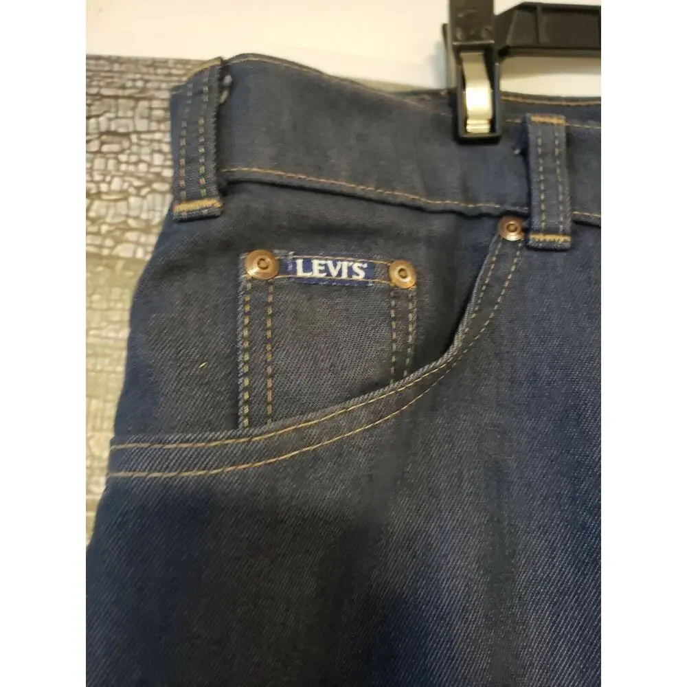 Early Levi's Vintage Grunge Men's Boys Blue Tag Jeans Small Big E 28x30
